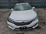 2017 Honda Accord Exl White vin: 1HGCR2F83HA271119