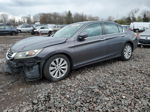 2014 Honda Accord Exl Серебряный vin: 1HGCR2F84EA017463