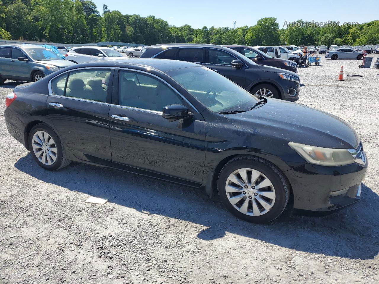 2014 Honda Accord Exl Black vin: 1HGCR2F84EA068235