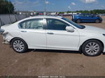 2014 Honda Accord Ex-l White vin: 1HGCR2F84EA159666