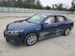 2014 Honda Accord Exl Синий vin: 1HGCR2F84EA187919