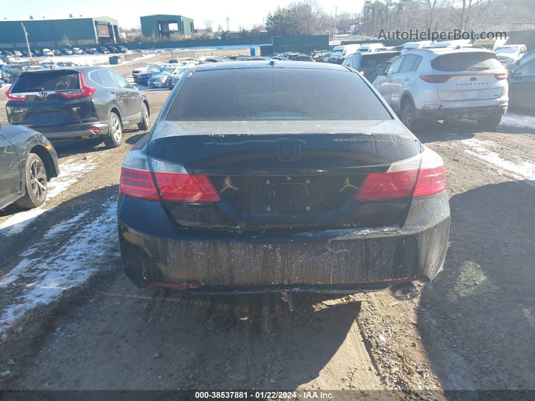 2014 Honda Accord Ex-l Black vin: 1HGCR2F84EA302146