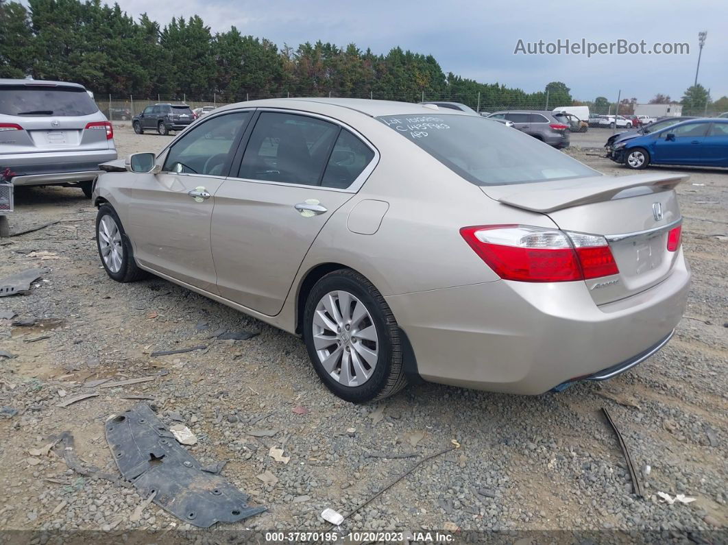 2015 Honda Accord Sedan Ex-l Gold vin: 1HGCR2F84FA036211