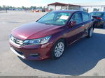 2015 Honda Accord Ex-l Burgundy vin: 1HGCR2F84FA163301