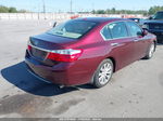 2015 Honda Accord Ex-l Burgundy vin: 1HGCR2F84FA163301