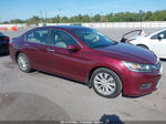 2015 Honda Accord Ex-l Burgundy vin: 1HGCR2F84FA163301