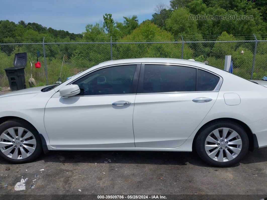 2015 Honda Accord Ex-l White vin: 1HGCR2F84FA197965