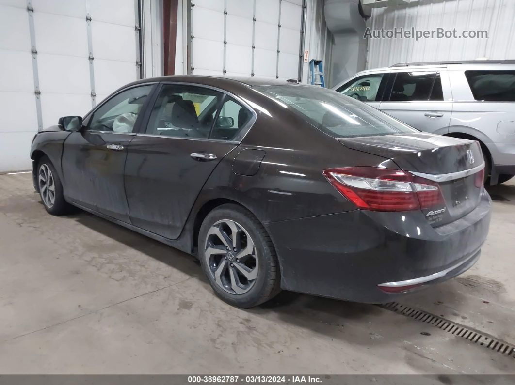 2016 Honda Accord Ex-l Brown vin: 1HGCR2F84GA011066