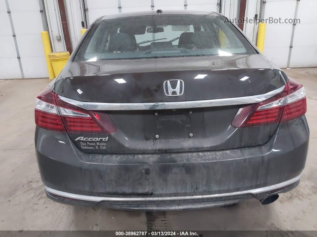 2016 Honda Accord Ex-l Коричневый vin: 1HGCR2F84GA011066