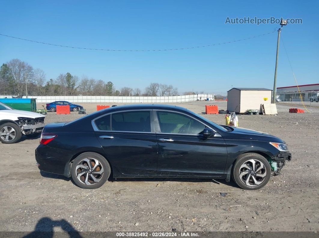 2016 Honda Accord Ex-l Black vin: 1HGCR2F84GA123012