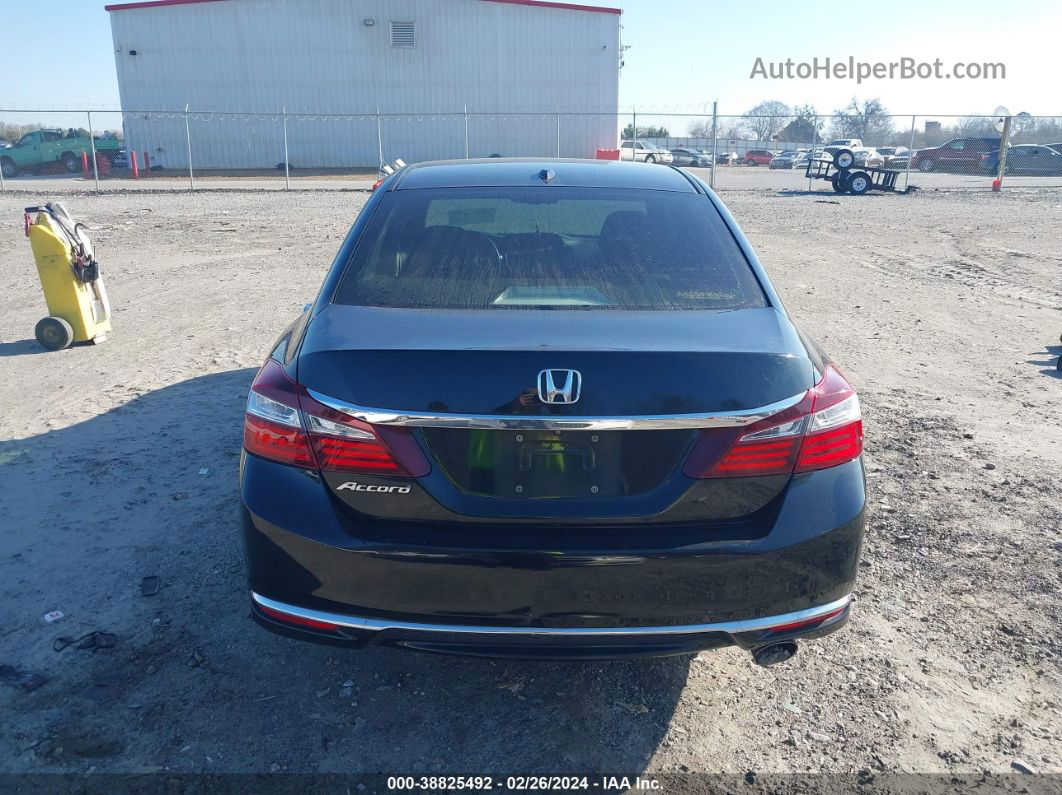 2016 Honda Accord Ex-l Black vin: 1HGCR2F84GA123012