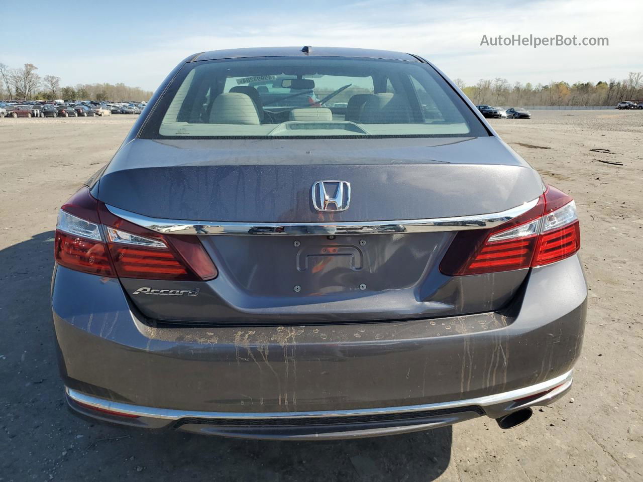 2017 Honda Accord Exl Gray vin: 1HGCR2F84HA015863