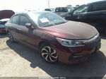 2017 Honda Accord Sedan Ex-l Red vin: 1HGCR2F84HA120404