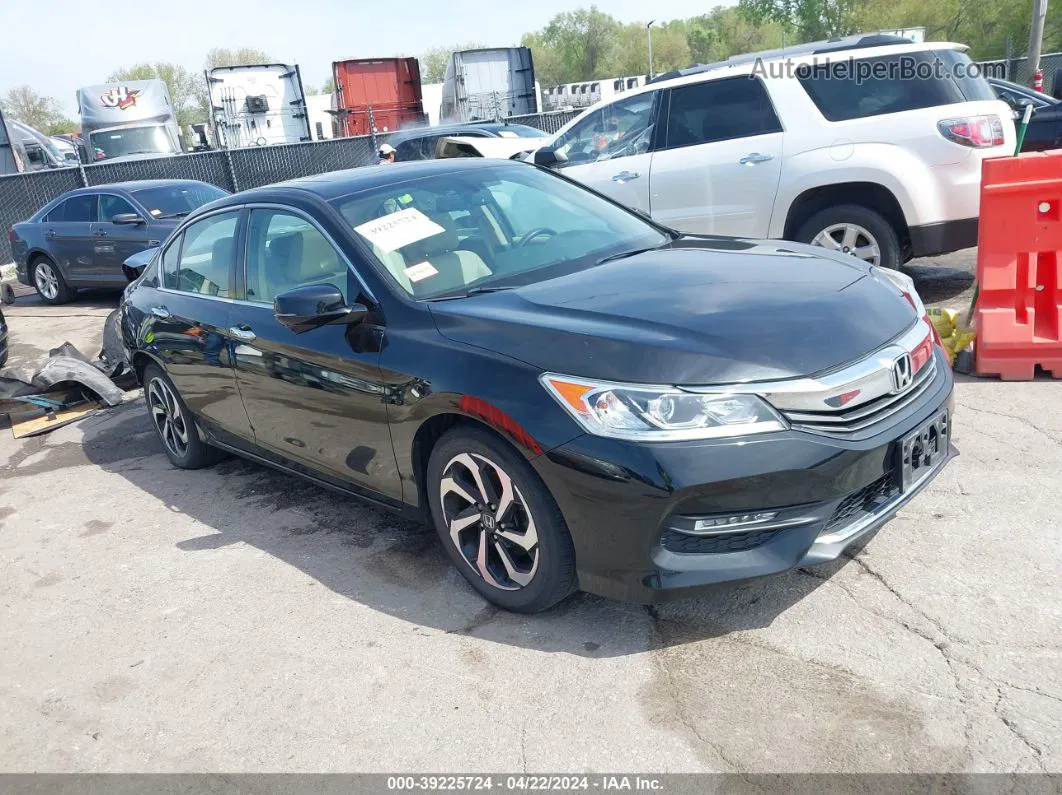 2017 Honda Accord Ex-l Black vin: 1HGCR2F84HA185723