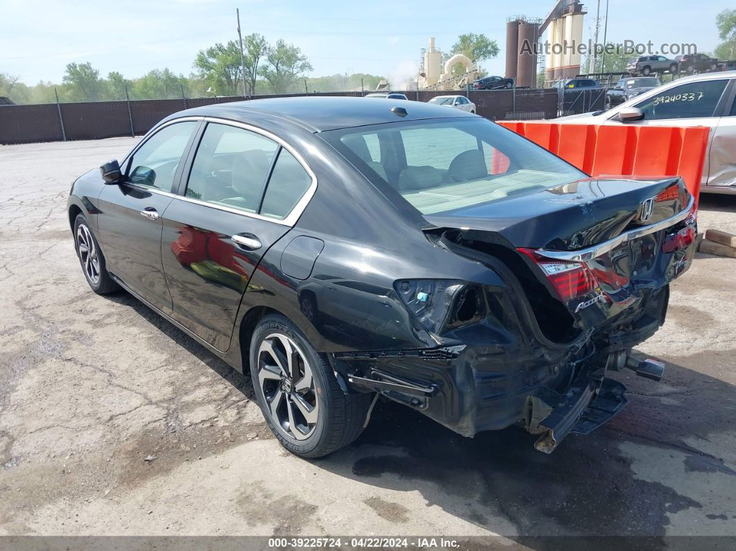 2017 Honda Accord Ex-l Black vin: 1HGCR2F84HA185723