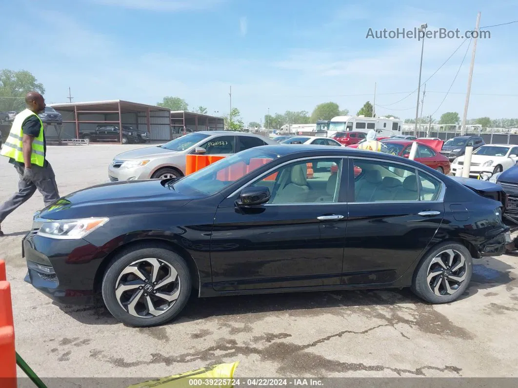 2017 Honda Accord Ex-l Black vin: 1HGCR2F84HA185723