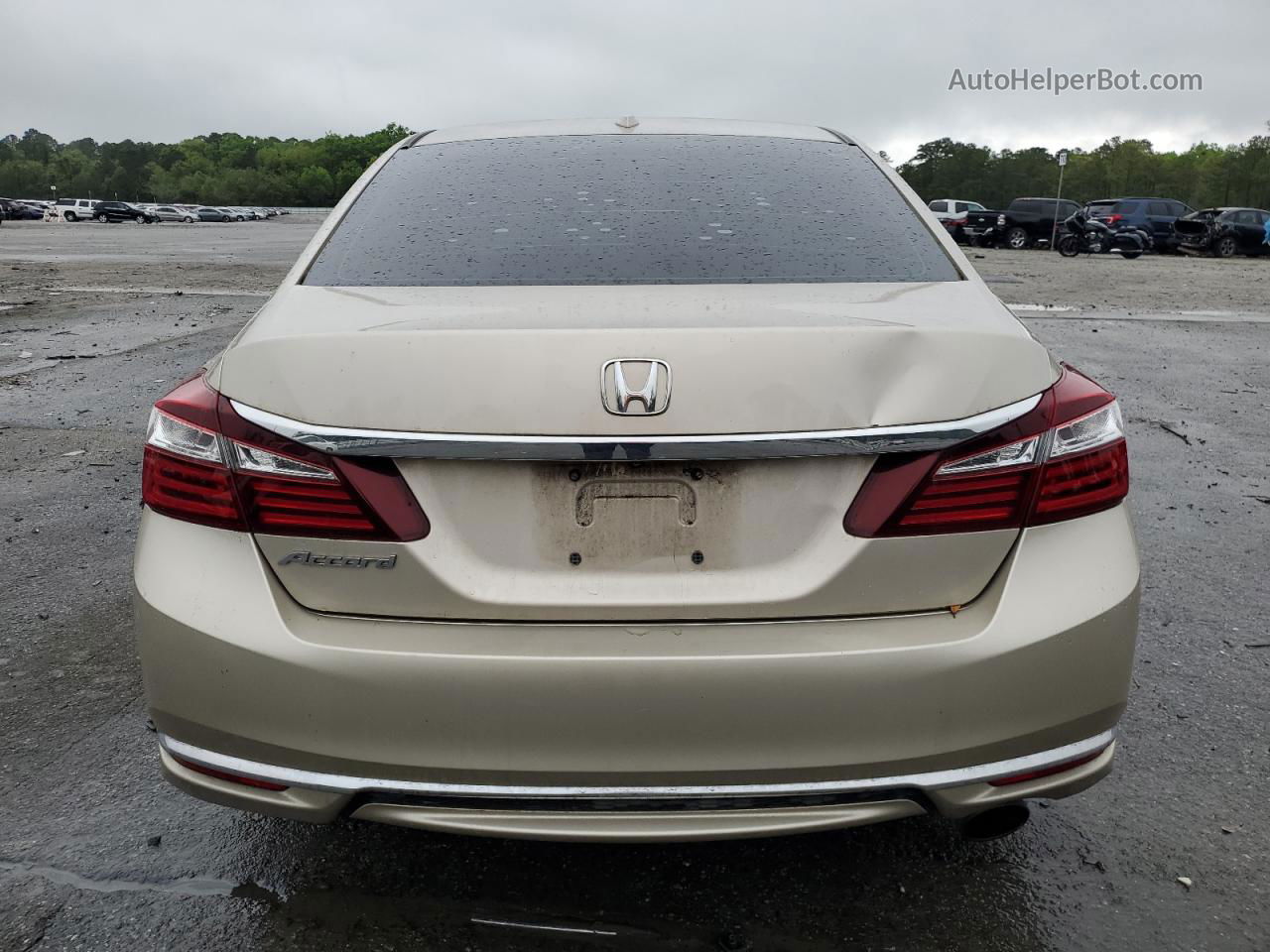 2017 Honda Accord Exl Золотой vin: 1HGCR2F84HA305374