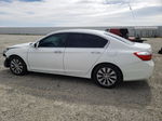 2014 Honda Accord Exl White vin: 1HGCR2F85EA080796