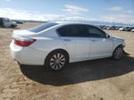 2014 Honda Accord Exl White vin: 1HGCR2F85EA080796