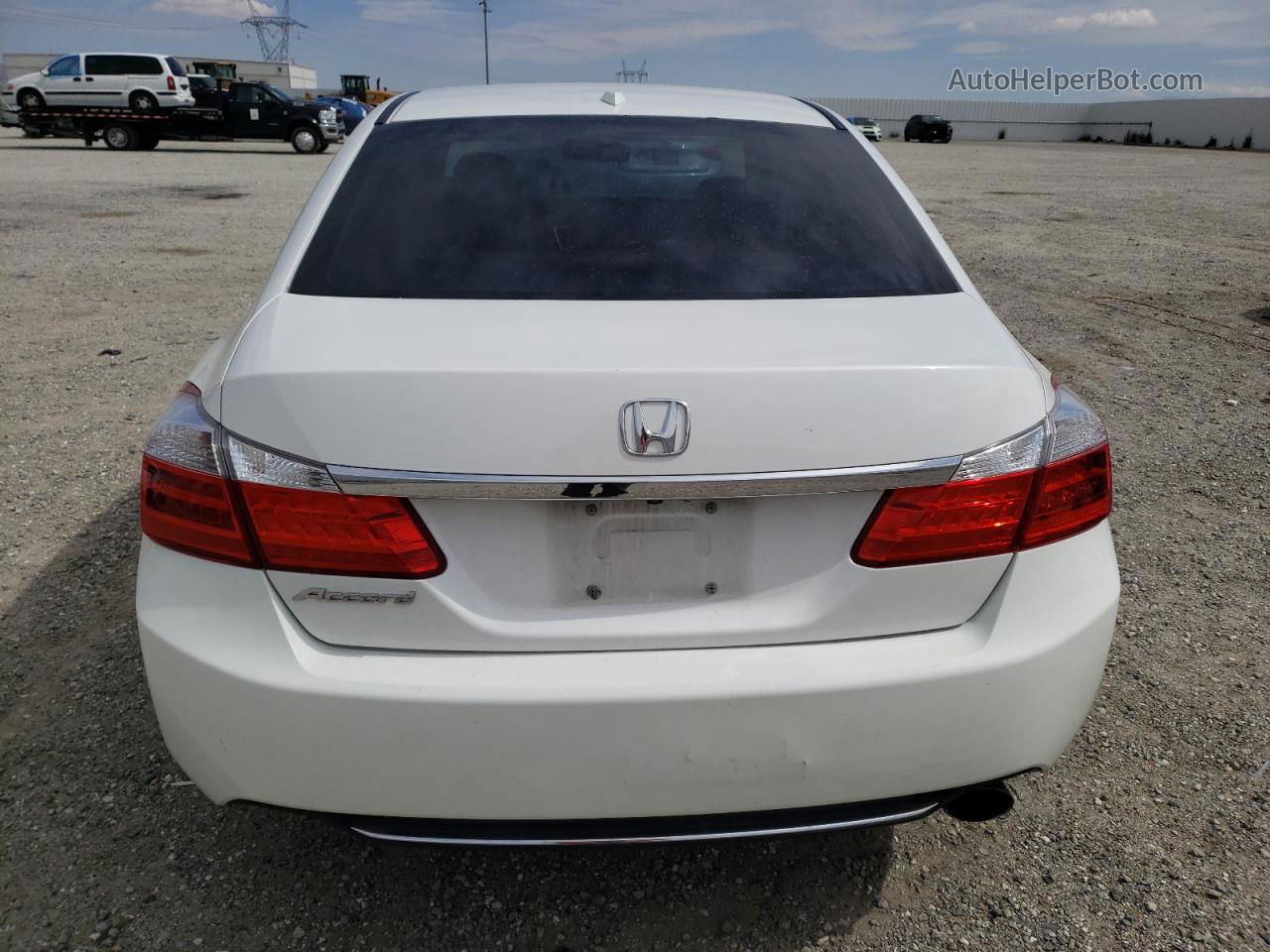 2014 Honda Accord Exl Белый vin: 1HGCR2F85EA080796