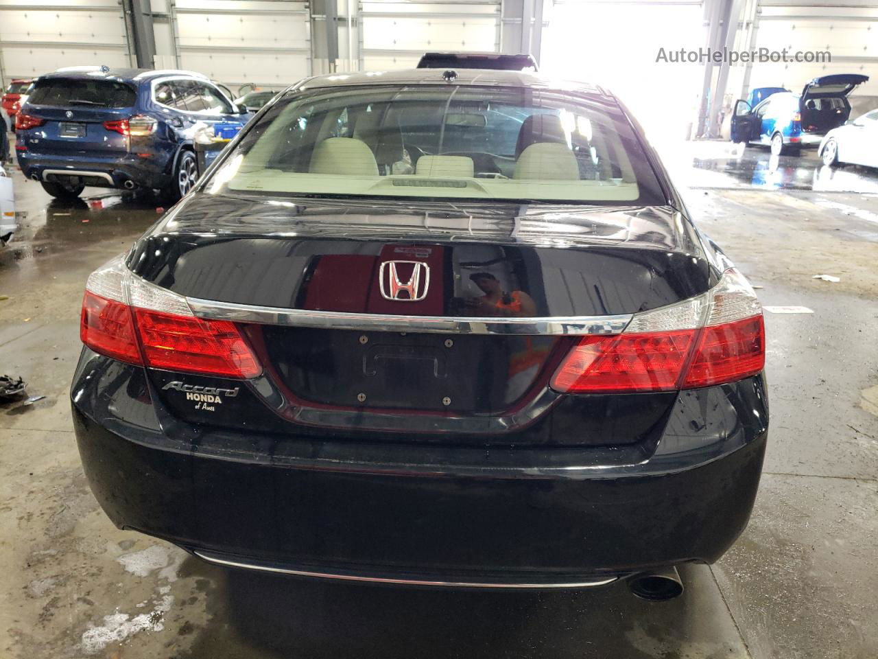 2014 Honda Accord Exl Черный vin: 1HGCR2F85EA111156