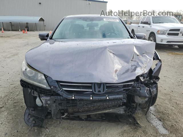 2014 Honda Accord Exl Gray vin: 1HGCR2F85EA143153