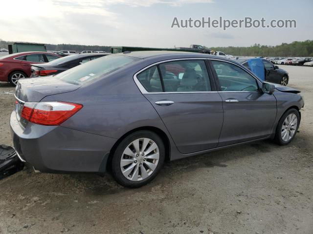 2014 Honda Accord Exl Gray vin: 1HGCR2F85EA143153