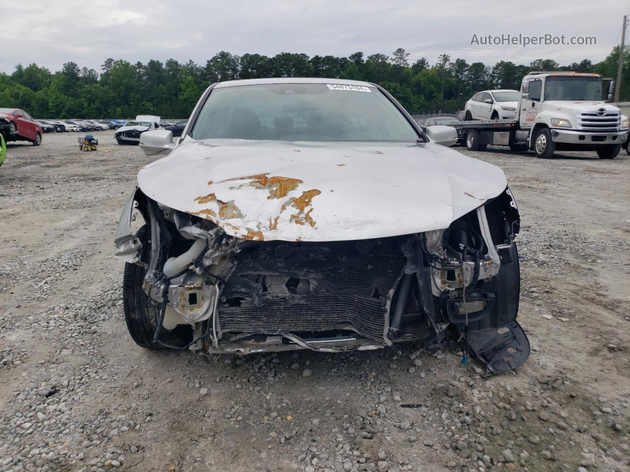 2014 Honda Accord Exl Silver vin: 1HGCR2F85EA157084