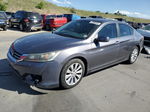 2014 Honda Accord Exl Gray vin: 1HGCR2F85EA296955