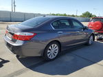 2014 Honda Accord Exl Gray vin: 1HGCR2F85EA296955