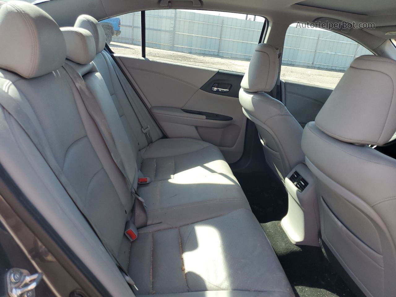 2014 Honda Accord Exl Серый vin: 1HGCR2F85EA296955