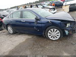 2014 Honda Accord Ex-l Dark Blue vin: 1HGCR2F85EA306609