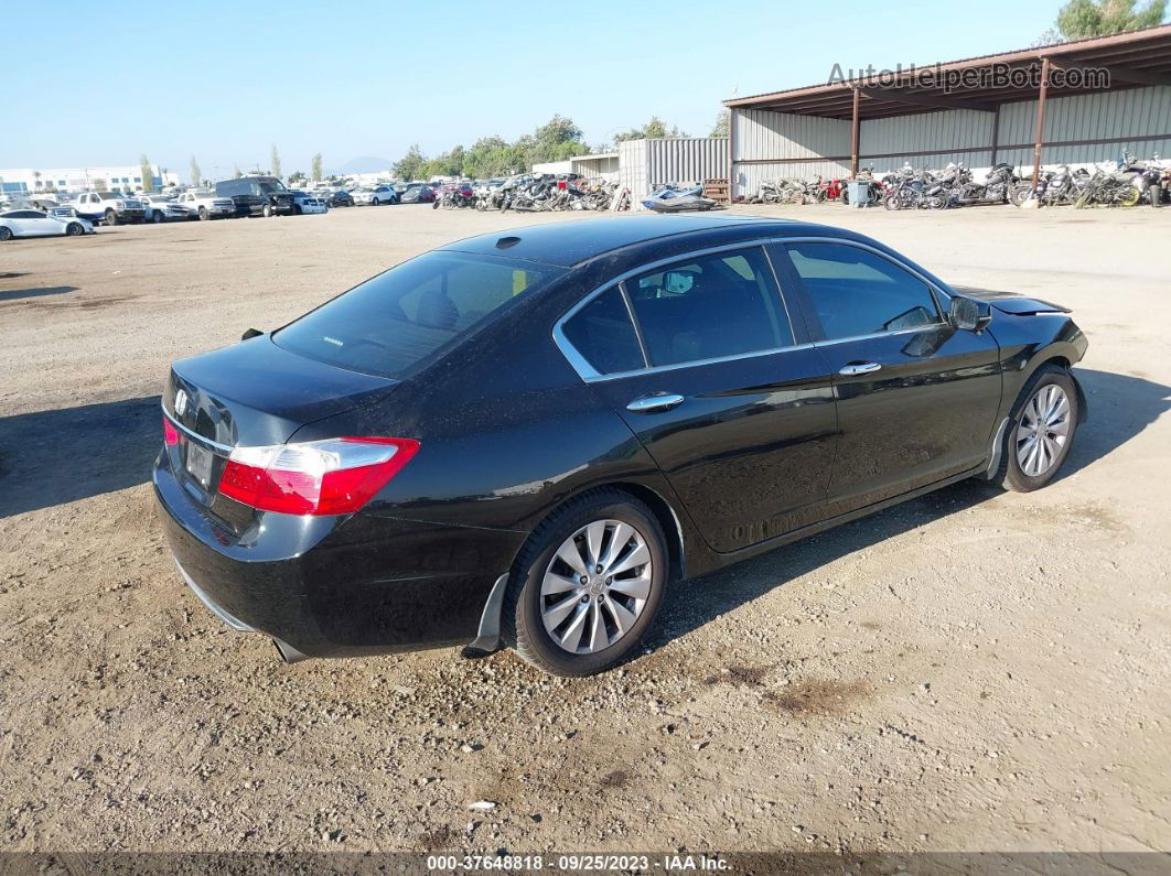 2015 Honda Accord Ex-l Black vin: 1HGCR2F85FA006862