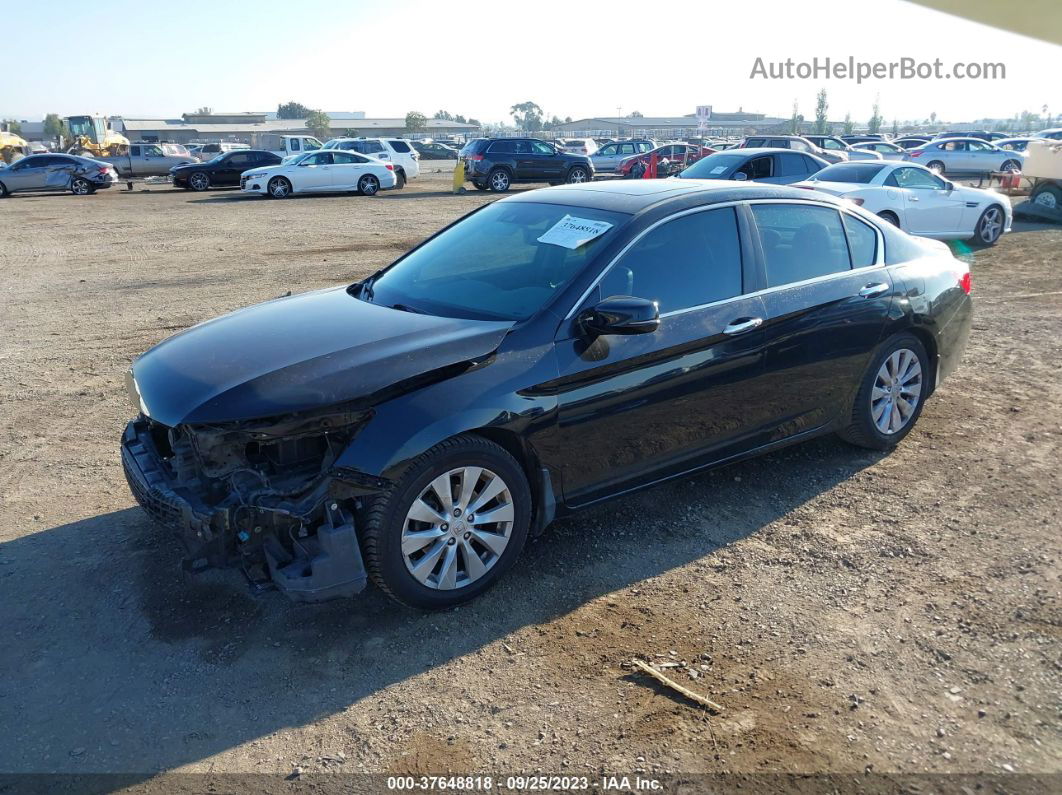 2015 Honda Accord Ex-l Black vin: 1HGCR2F85FA006862