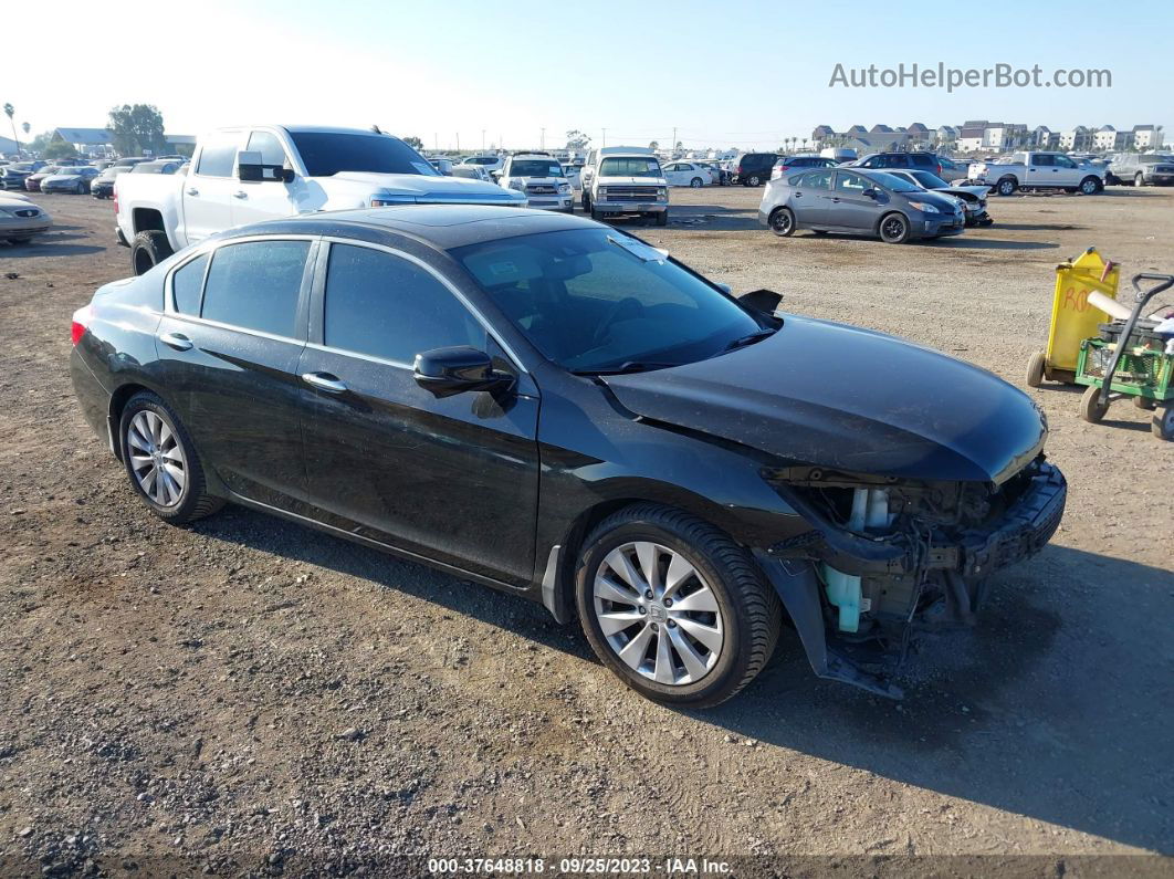 2015 Honda Accord Ex-l Black vin: 1HGCR2F85FA006862