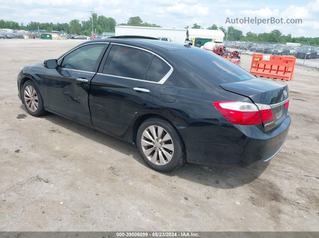 2015 Honda Accord Ex-l Black vin: 1HGCR2F85FA197859