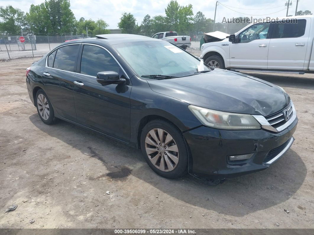 2015 Honda Accord Ex-l Black vin: 1HGCR2F85FA197859