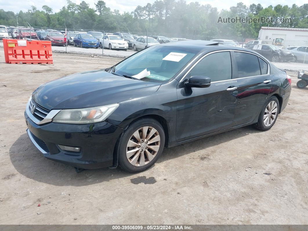 2015 Honda Accord Ex-l Black vin: 1HGCR2F85FA197859