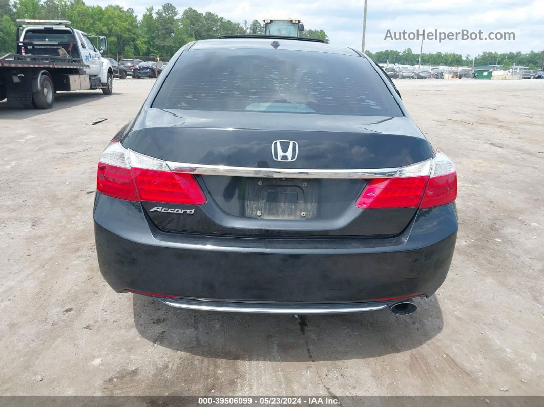 2015 Honda Accord Ex-l Black vin: 1HGCR2F85FA197859