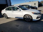 2016 Honda Accord Exl White vin: 1HGCR2F85GA029169