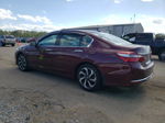 2017 Honda Accord Exl Бордовый vin: 1HGCR2F85HA117513