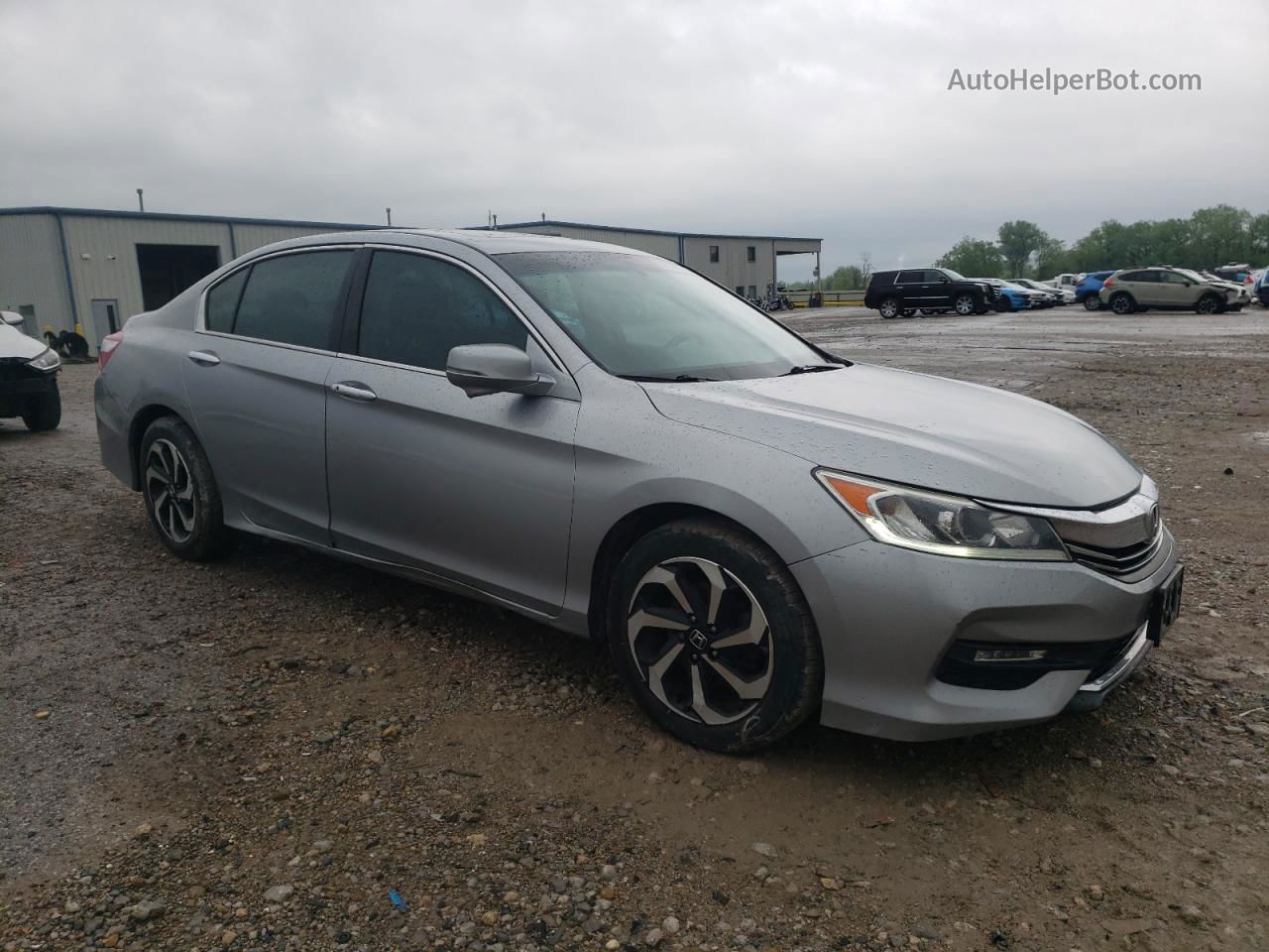 2017 Honda Accord Exl Silver vin: 1HGCR2F85HA157283