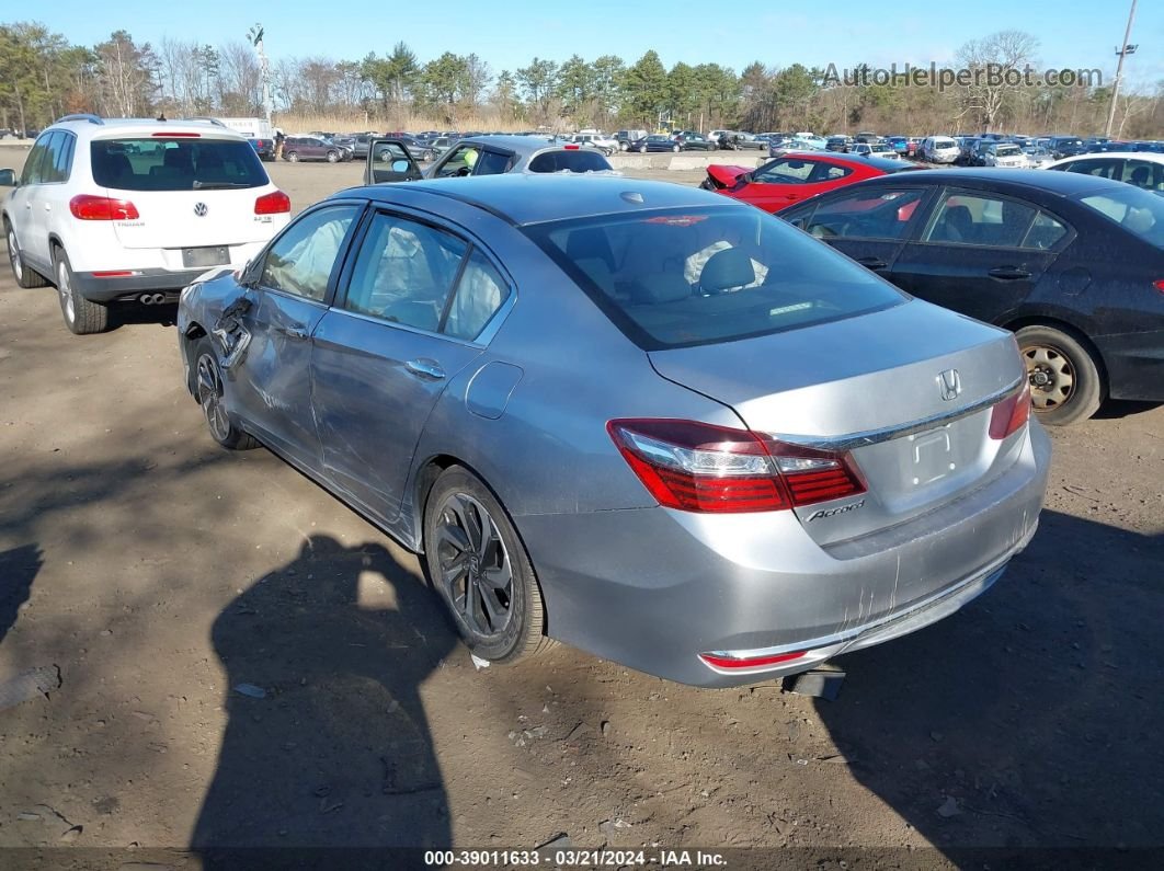 2017 Honda Accord Ex-l Silver vin: 1HGCR2F85HA250868