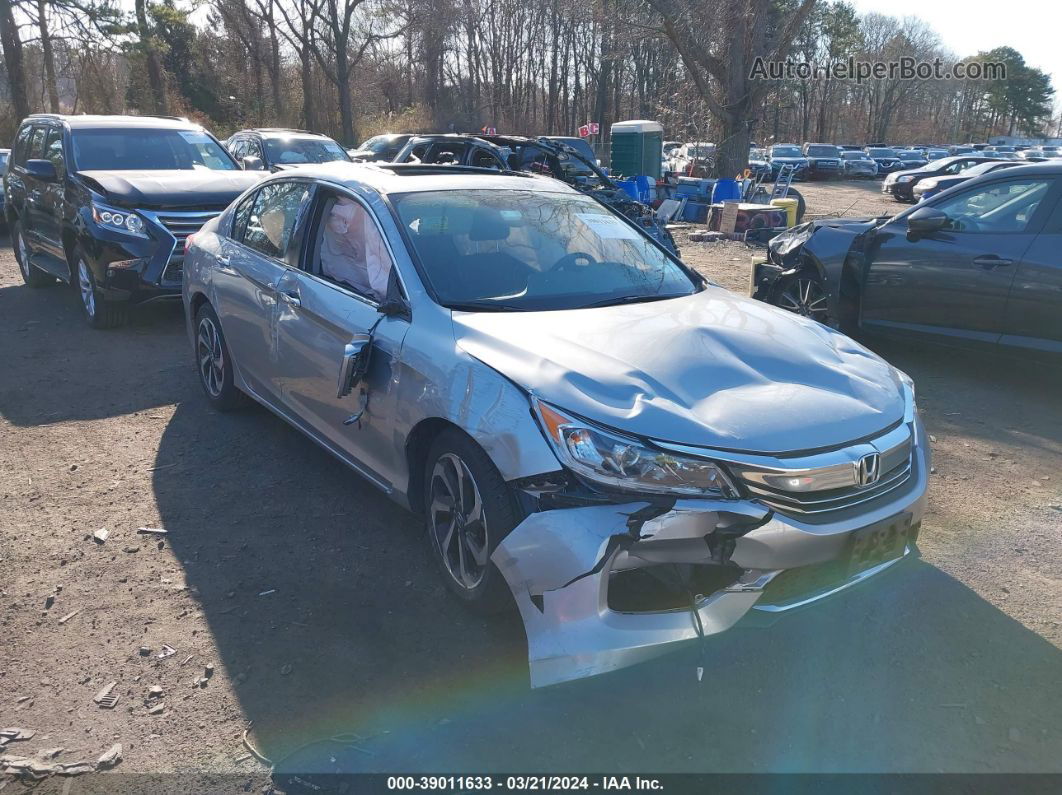 2017 Honda Accord Ex-l Silver vin: 1HGCR2F85HA250868