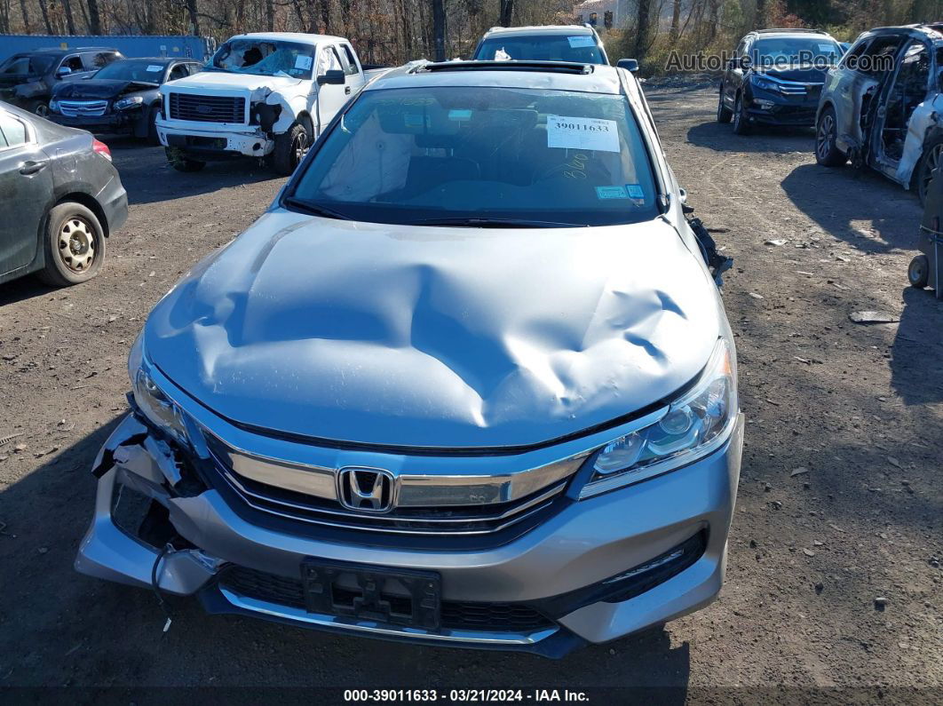 2017 Honda Accord Ex-l Silver vin: 1HGCR2F85HA250868