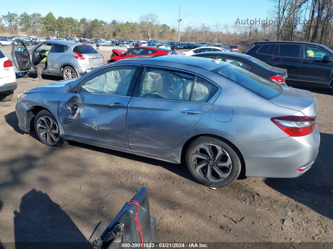 2017 Honda Accord Ex-l Silver vin: 1HGCR2F85HA250868