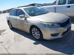 2014 Honda Accord Ex-l Beige vin: 1HGCR2F86EA013334