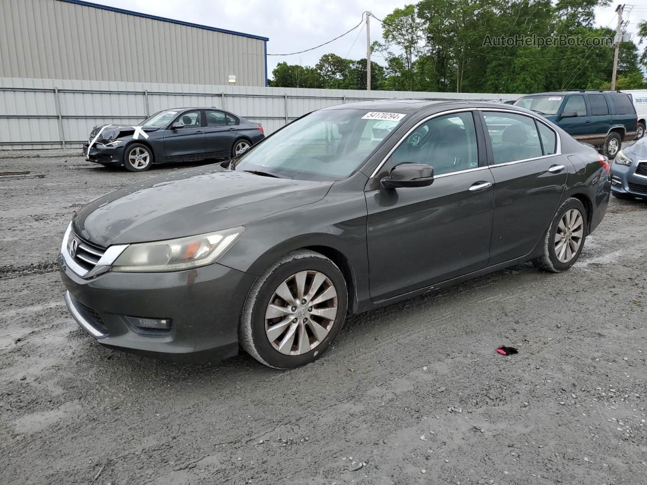 2014 Honda Accord Exl Charcoal vin: 1HGCR2F86EA047614