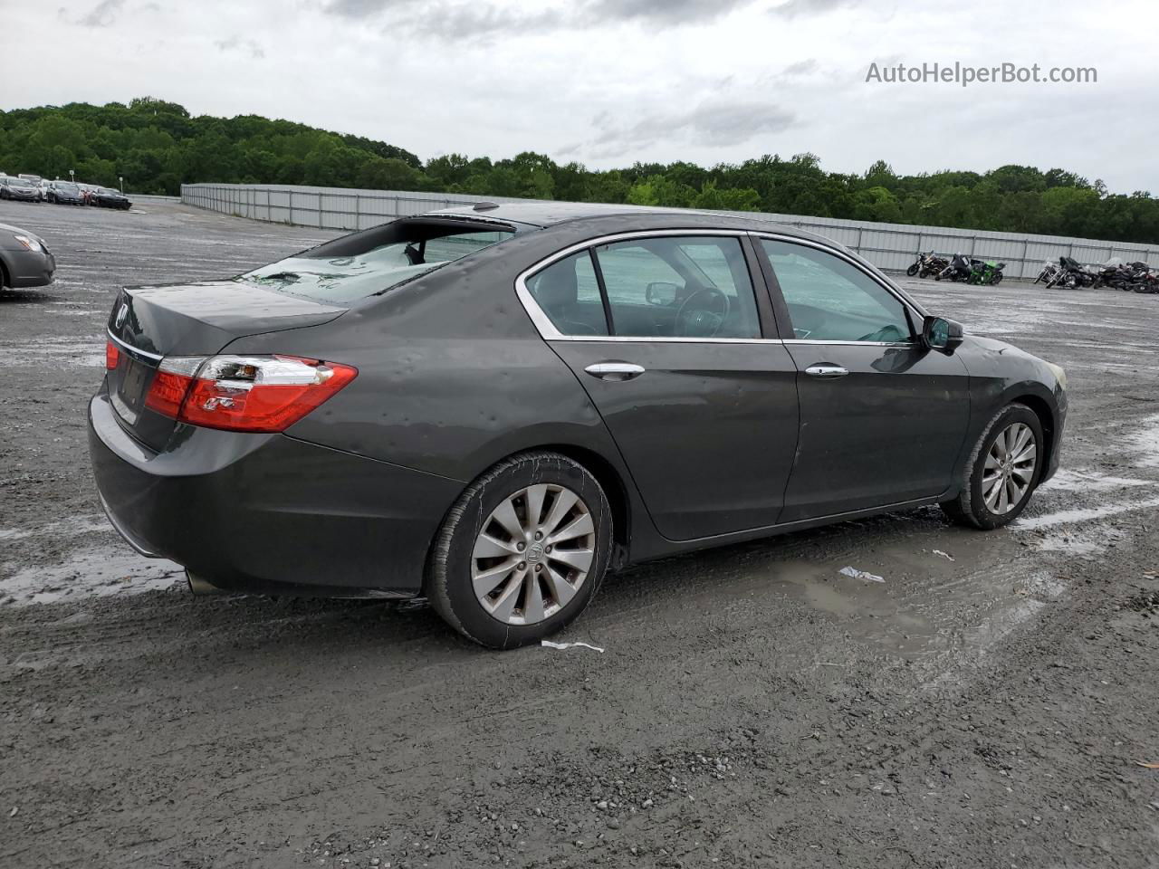 2014 Honda Accord Exl Charcoal vin: 1HGCR2F86EA047614