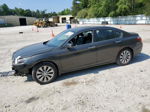 2014 Honda Accord Exl Серый vin: 1HGCR2F86EA066261